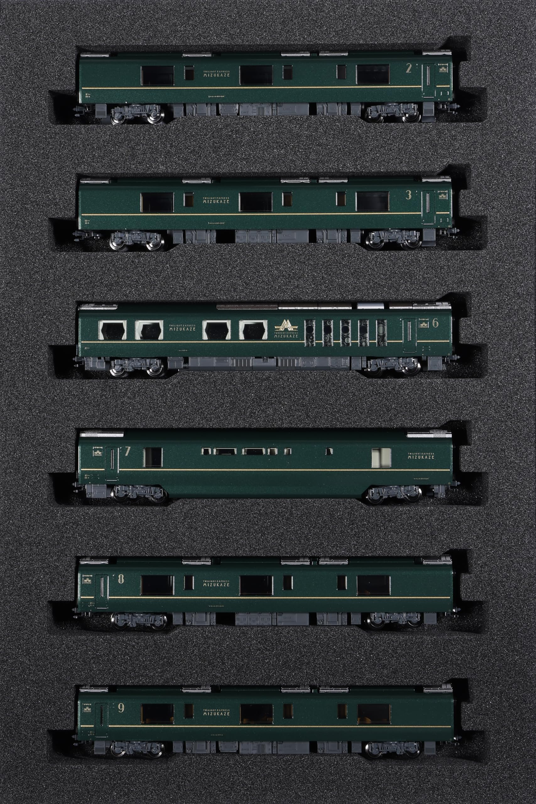 

KATO N Масштаб Серия 87 Экспресс Дизель-поезд Модель Сумерки Мидзукадзэ Дополнительный набор из 6 вагонов, Поезд, 10-1966