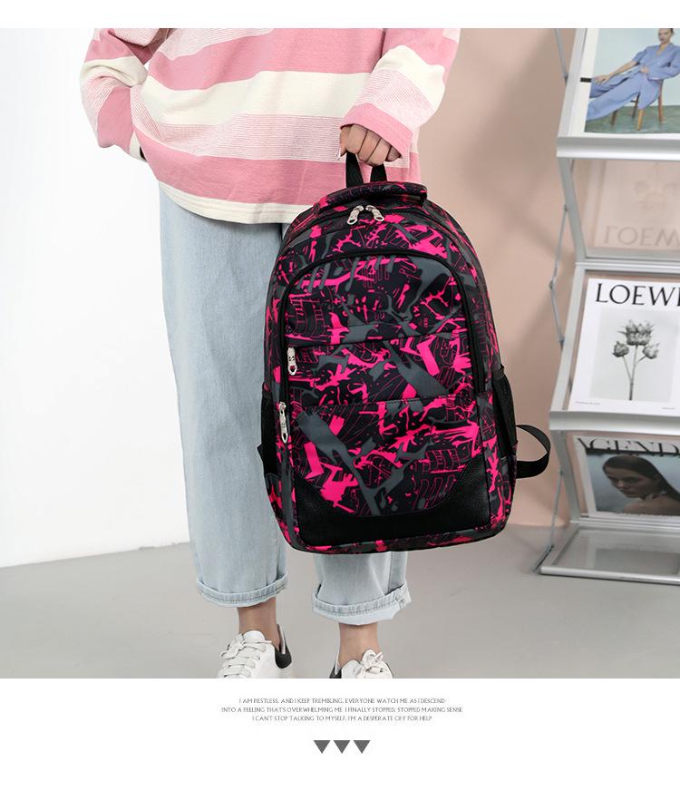 Unisex Academy-Style Student Backpack Set: Large Capacity, Comfortable for Junior & High School, Ideal for Casual Travel