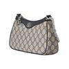 GUCCI Ophidia Canvas With Leather Shoulder Bag, Handbag Small Women's Beige & Blue 735132-96IWN-4076