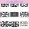 Bandeira de Luto da Rainha Elizabeth II Tecido de Poliéster Para Exibição de Homenagem e Memorial