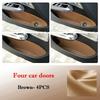 For Toyota Corolla E210 Corolla Cross 2019-2026 Car Door Slot Protective Pad Leather Waterproof Glove Box Mat Auto Accessories