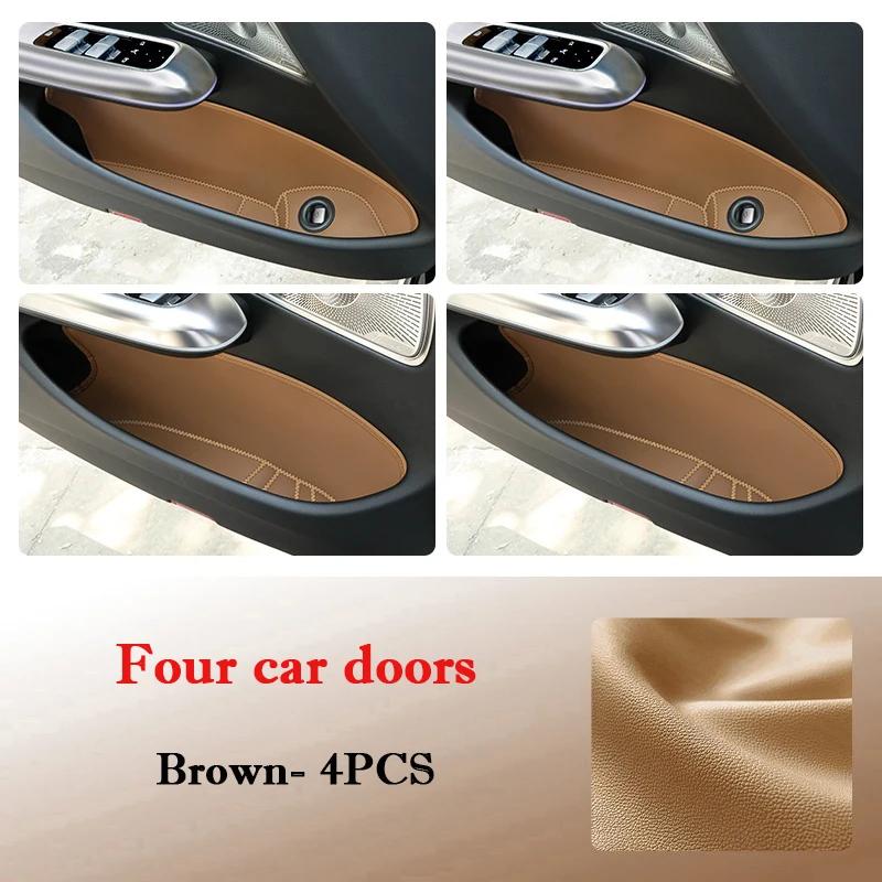 For Toyota Corolla E210 Corolla Cross 2019-2026 Car Door Slot Protective Pad Leather Waterproof Glove Box Mat Auto Accessories