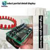 DIY Kit LED Gradient Ring Water Light Making Kit Red Green Blue DIY Electronic Kit Fun Welding Experiment Teaching