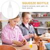 Set of 15 oz Clear Squeeze Bottles with Nozzles Refillable Applicator Bottles for Convenient for Dispensing 2.99 - Liquids, Inks, Adhesives, etc. -