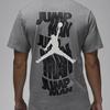 Jordan Letter Logo Round Neck Casual Pullover Short Sleeve T-Shirt Men T-Shirts Carbon-Stone FN6030-091