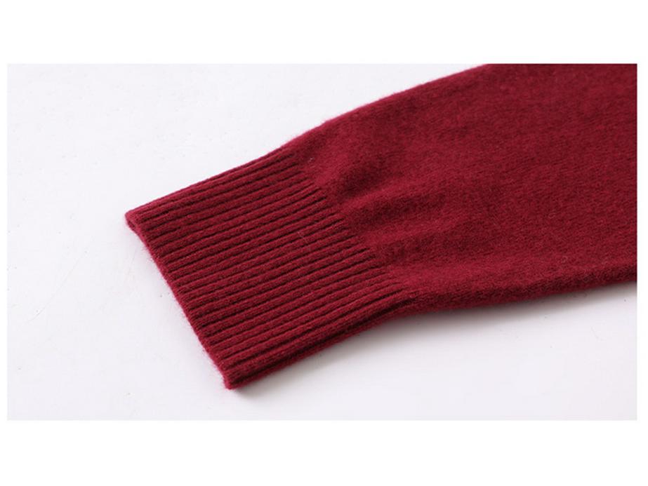 Cardigan Lungo in Maglia 100% Lana Pura da Donna - Nuovo Maglione Girocollo Autunno/Inverno per Mamma