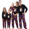 Prints Family Matching Long Sleeve Tops+Pants Set Family Matching Sets