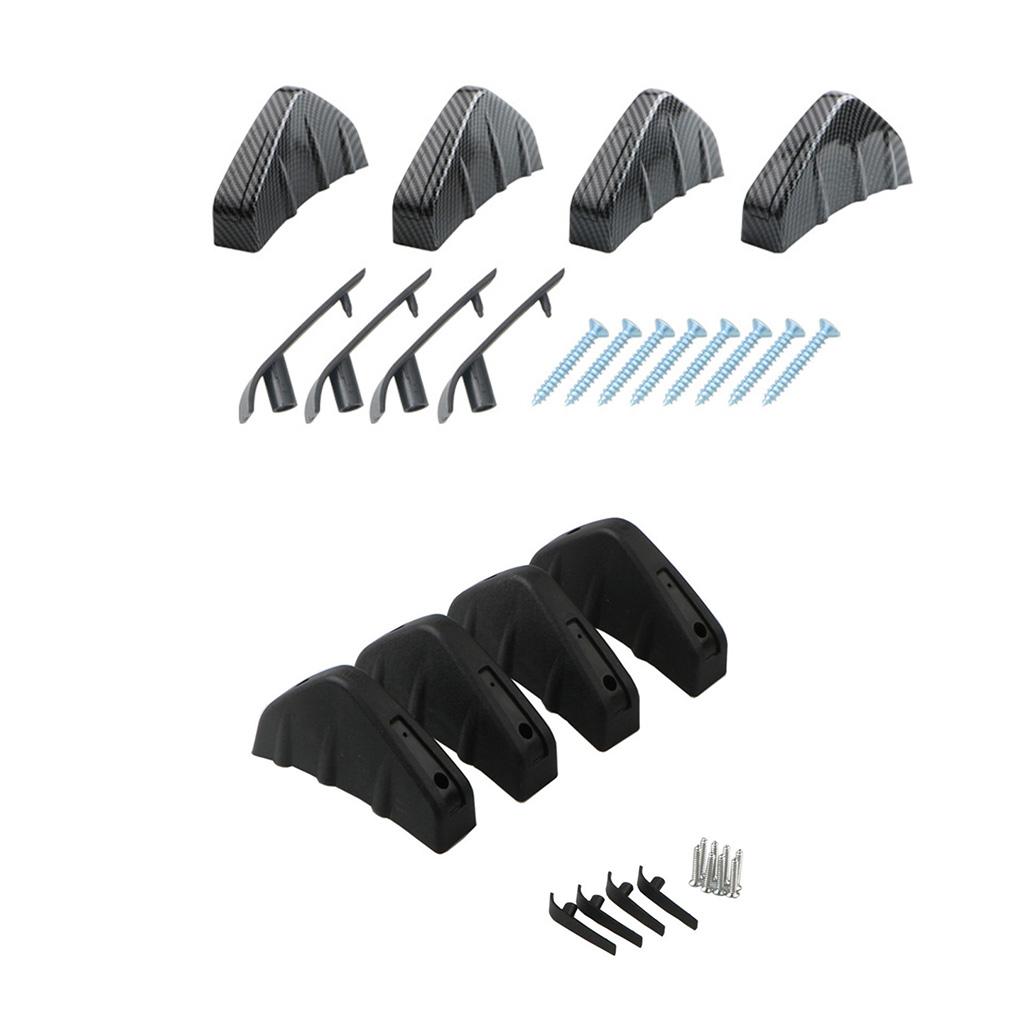 Difuzoare universale pentru bara spate pentru mașină Spoilere de schimb pentru vehicule Accesorii de decorare modificate pentru autovehicule