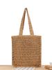 Versatile Woven Beach Bag: Casual & Chic for Daily Commute or Vacation