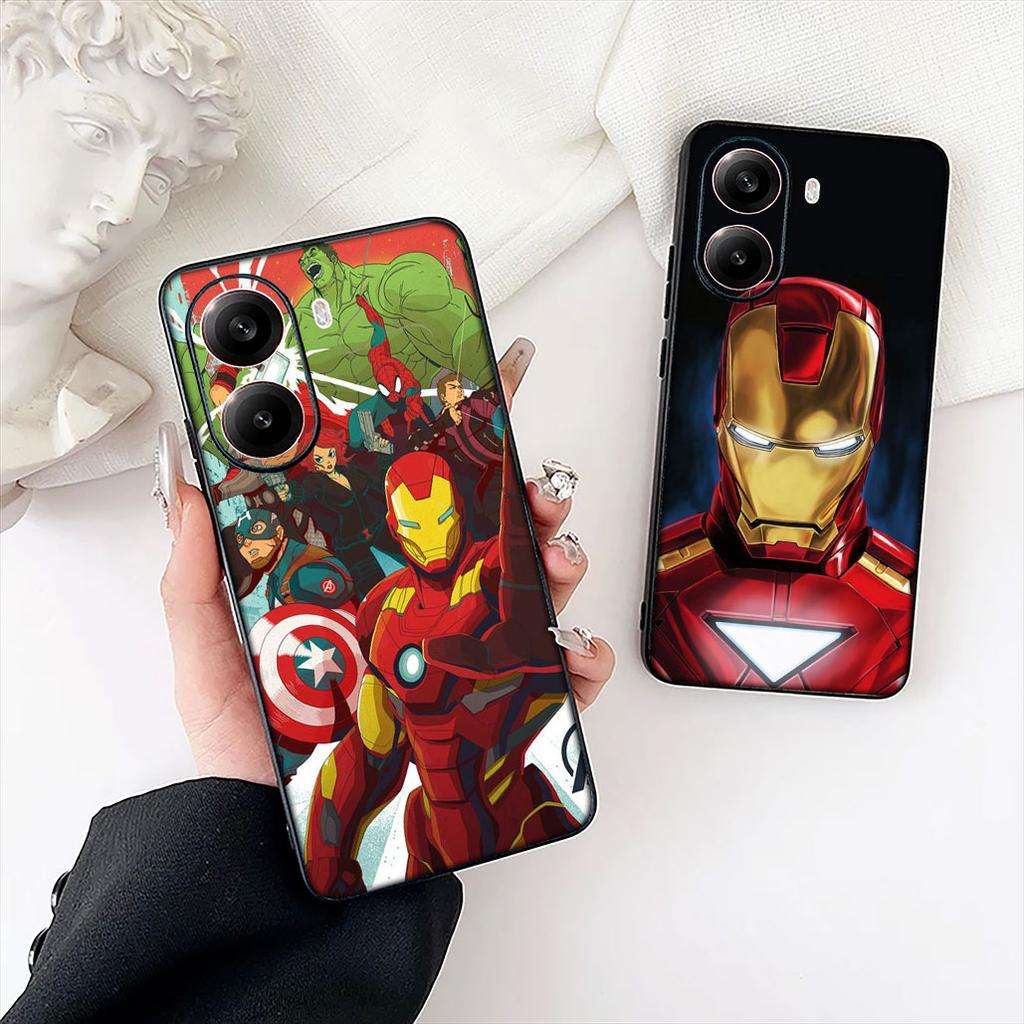 Ironman Marvels Superhero Iron Man Phone Case for Samsung Galaxy A04 j7 J5 J2 Prime J8 A01 A02 A03  A42 M06 M16 M56 M23 M17