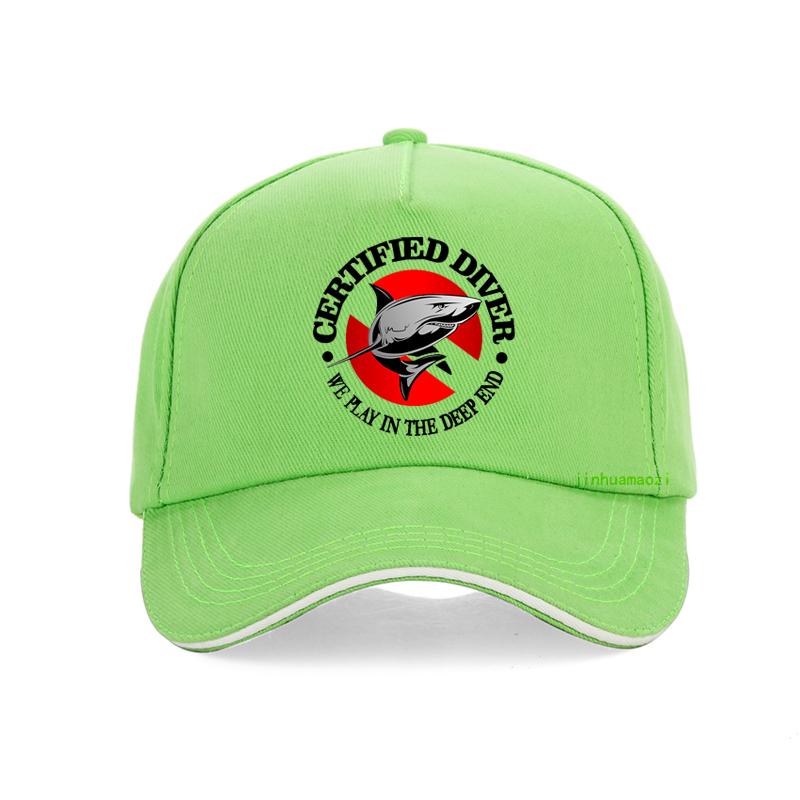 Dive Club Camper Hat Outdoor Fishing Baseball Cap Fashion Men Women Dive Fishing Amateur Bonnet Adjustable Snapback Hats