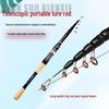 Cross-Wood Telescopic Metal Reel Bass Rod - Ultra Short, Lightweight, Popular In Europe & America