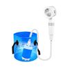 Camping Shower Pump Rechargeable Electric Shower Pump Portable Outdoor Shower Head Sprayer for Hiking Car Wash Pet Cleaning