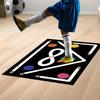 60x90cm Football Training Mat Anti-Skid Soccer Training Mat Football Training Pad Footstep System Training Blanket