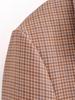 TAOP&ZA Women's Wool Blend Plaid Suit Jacket - Early Spring Fashion Collection