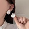 2025 New French Pearl High-End Luxury Earrings for Women - Unique Niche Design, Hot-Selling Studs