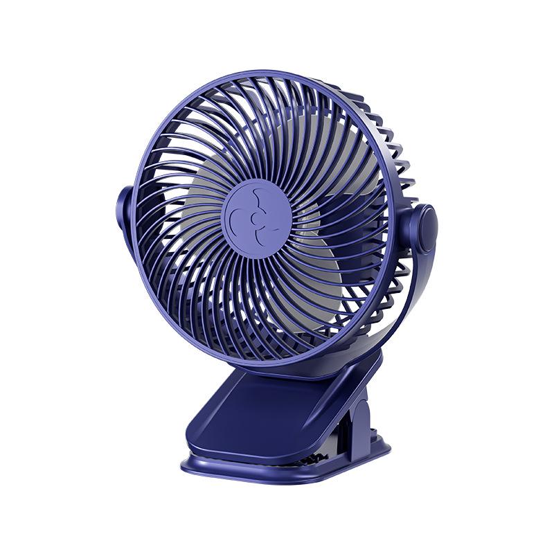

Portable Silent USB Mini Clip Fan with Light - 3-in-1 Wall-Mounted & Desktop Use Plug-in [No Light Options]