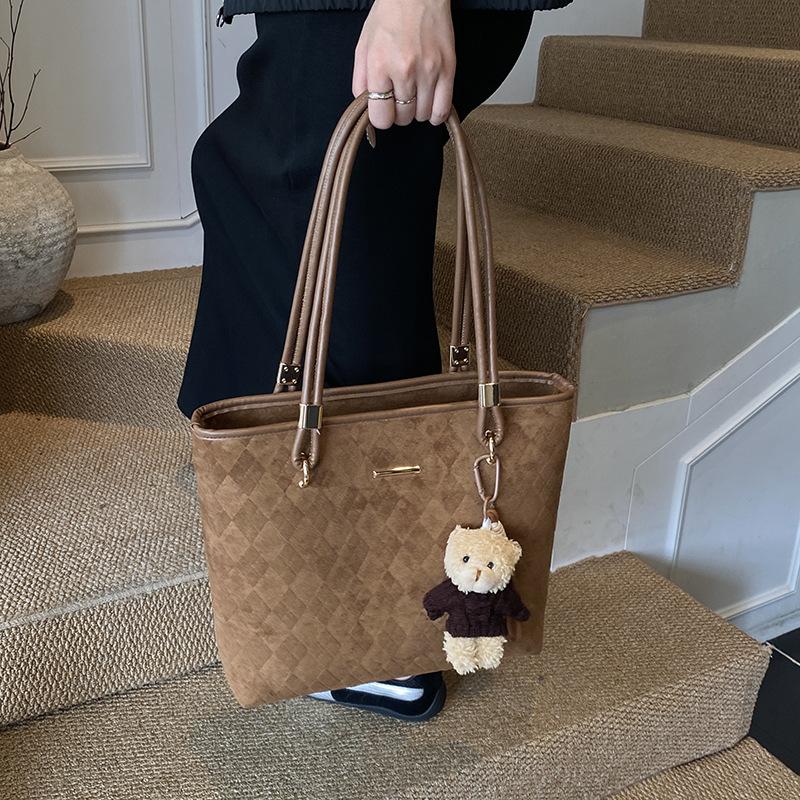 Women's Bag 2025 New Large-capacity Student Class Commuter Bag Versatile Portable Tote Bag Underarm Shoulder Bag
