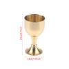 1Pcs S/M/L Vintage Brass Mug Red Wine Glass Good Gloss Copper Portable Smooth Edge Water Beer Cup Drinkware For Party Bar