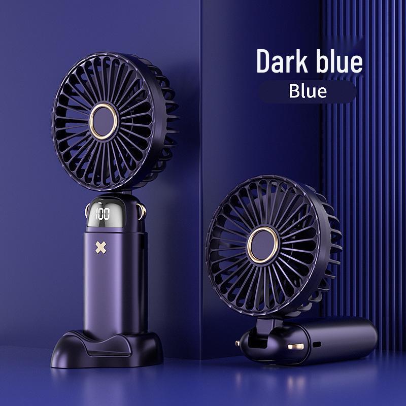 2025 Advanced Foldable Student Fan with Digital Display & Aromatherapy - Portable Handheld Mini Electric Fan