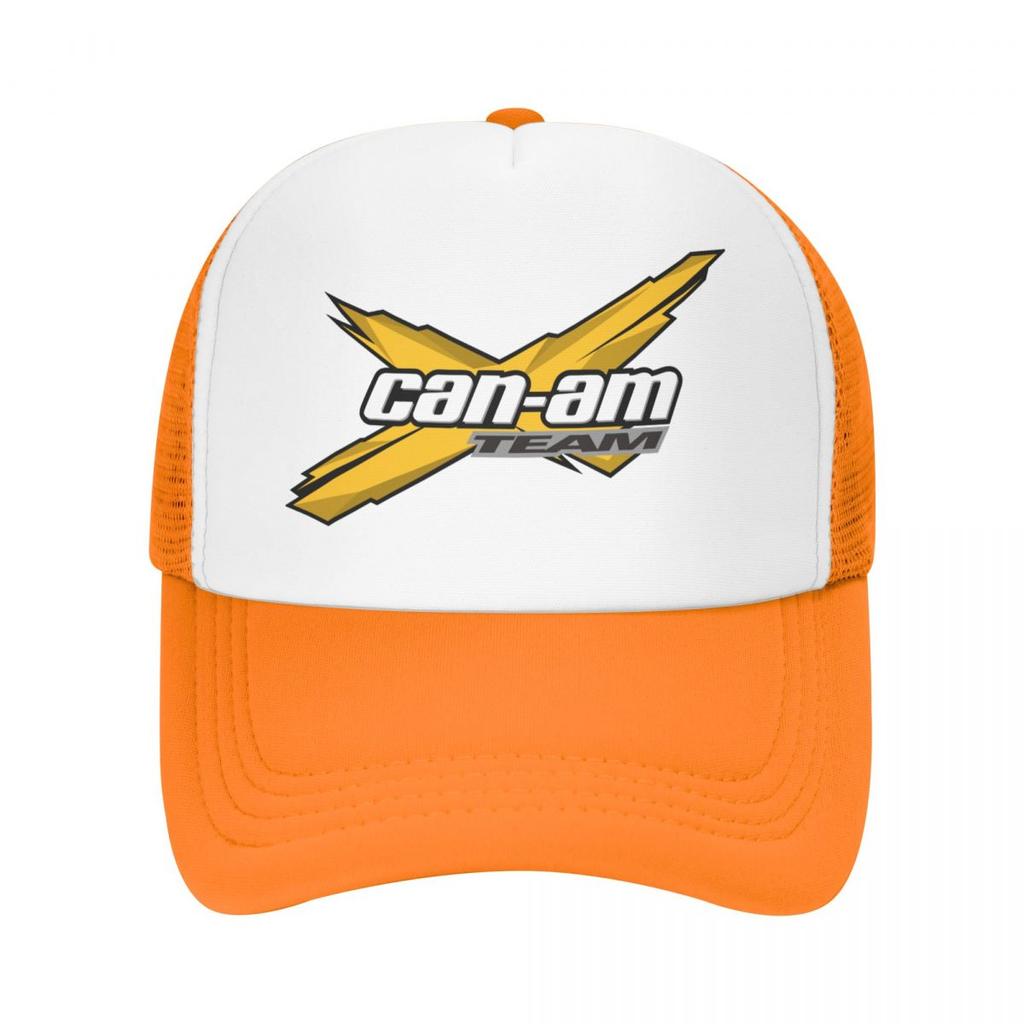 Individuelle Can Am Trucker Cap Herren Damen Verstellbar Unisex BRP Motorrad Baseballkappe Outdoor Papa Hut
