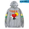 Bad Bunny Graphic Print Unisex Oversized Crewneck Sweatshirt Fall Casual Wear