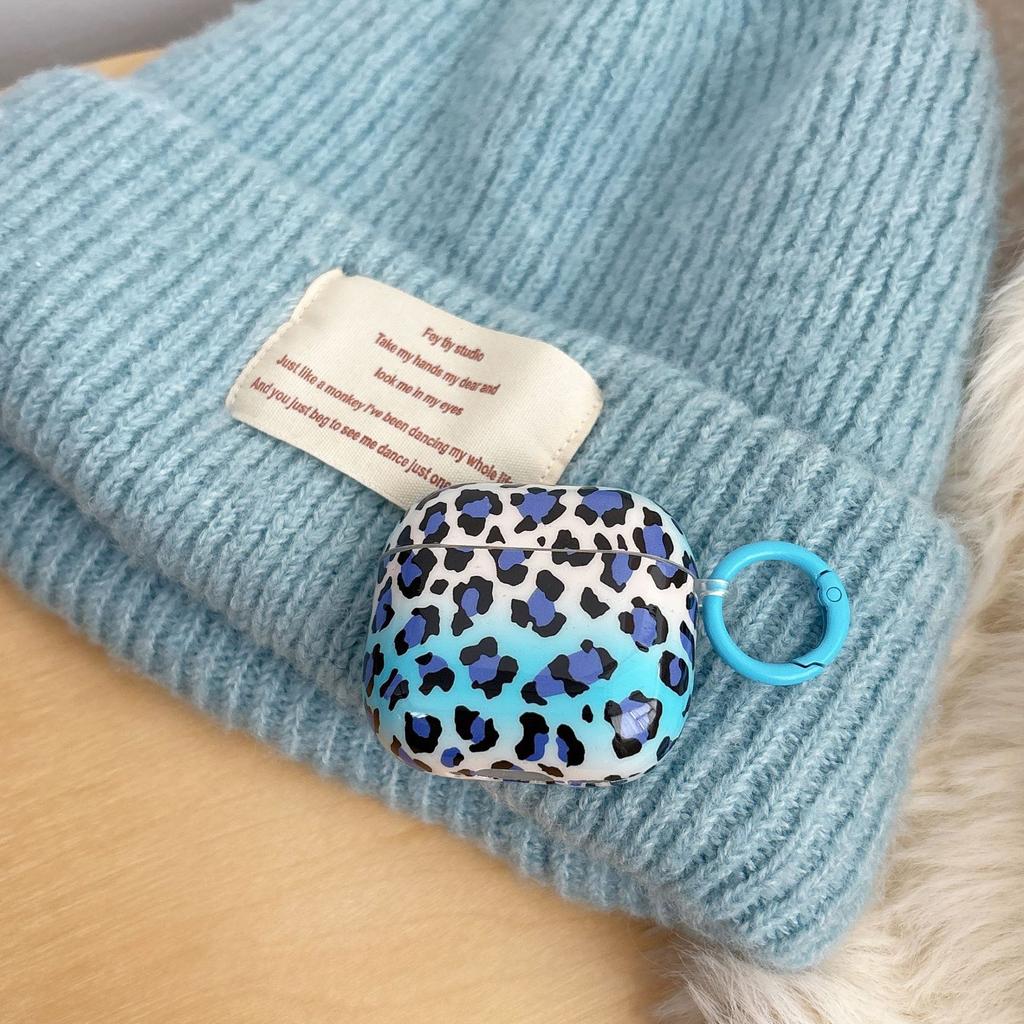 European and American personalized leopard print is suitable for Airpodspro1 protective case Apple 1st generation and 2nd generation soft case Bluetoo