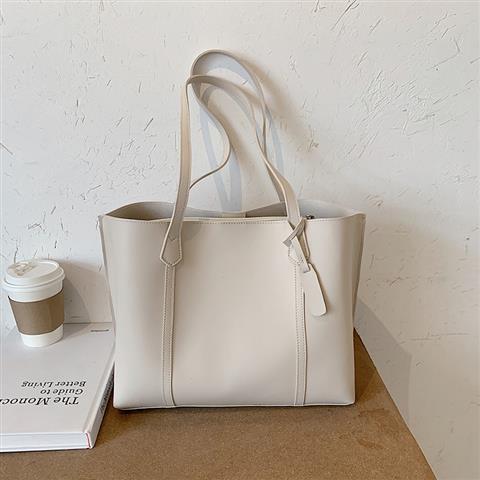 

Large Capacity Bag Women s New Trendy Casual Tote Bags, Simple Ins Solid Color Shoulder Bag Luxury Handbags Big Shopper Bags белый