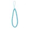 Bohemian Natural Crystal Phone Wrist Strap Handmade Beaded Stone String Anti-Fall Lanyard for Girls Party Shopping Gift