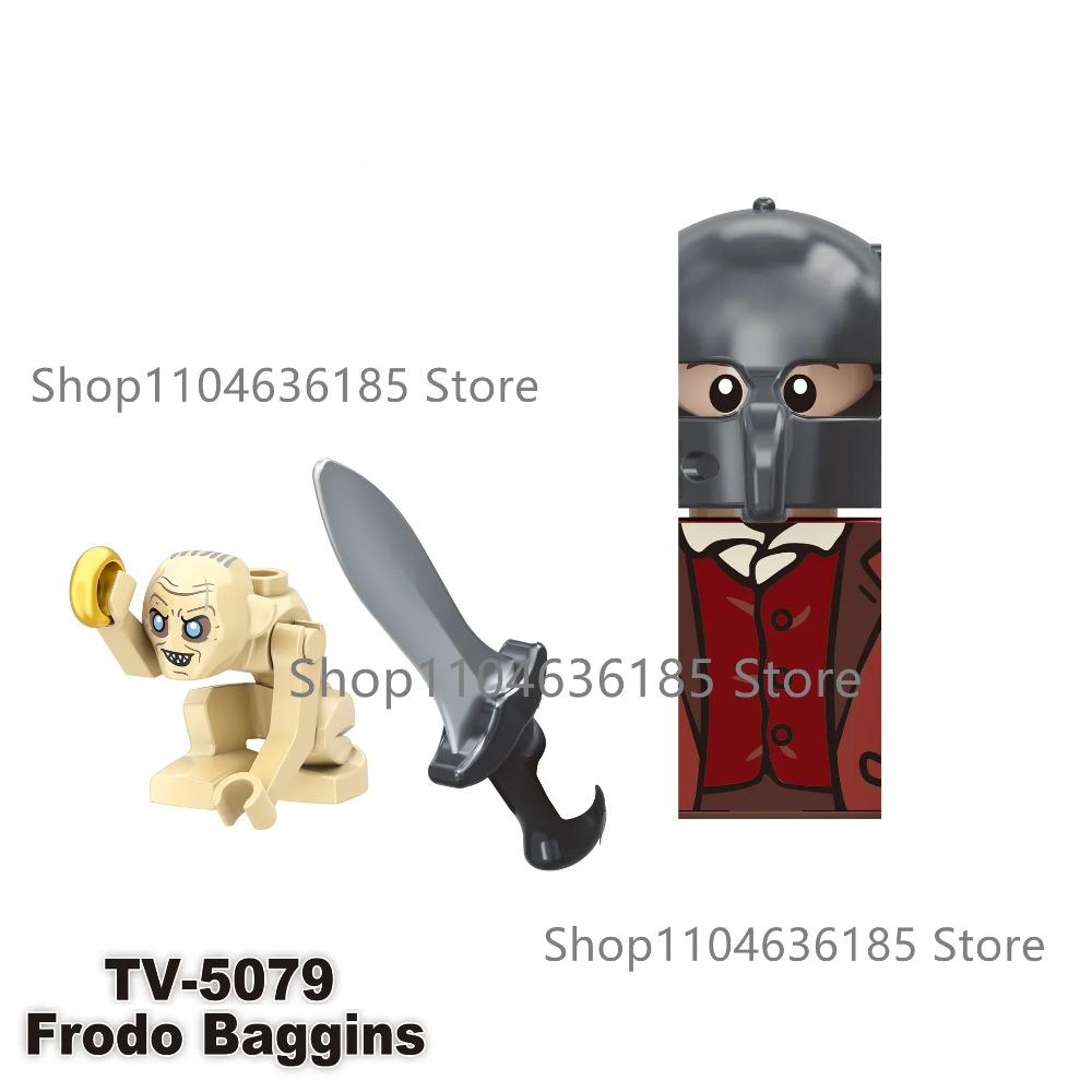 New Lord Rings Mini Figure Model Elves Orcs Army Gandalf Saruman Game Thrones Action Figure Building Blocks Kids Toys Gifts