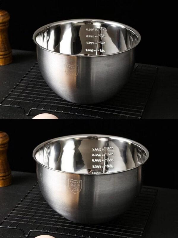 ZISIZ 304 Stainless Steel Mixing Bowl