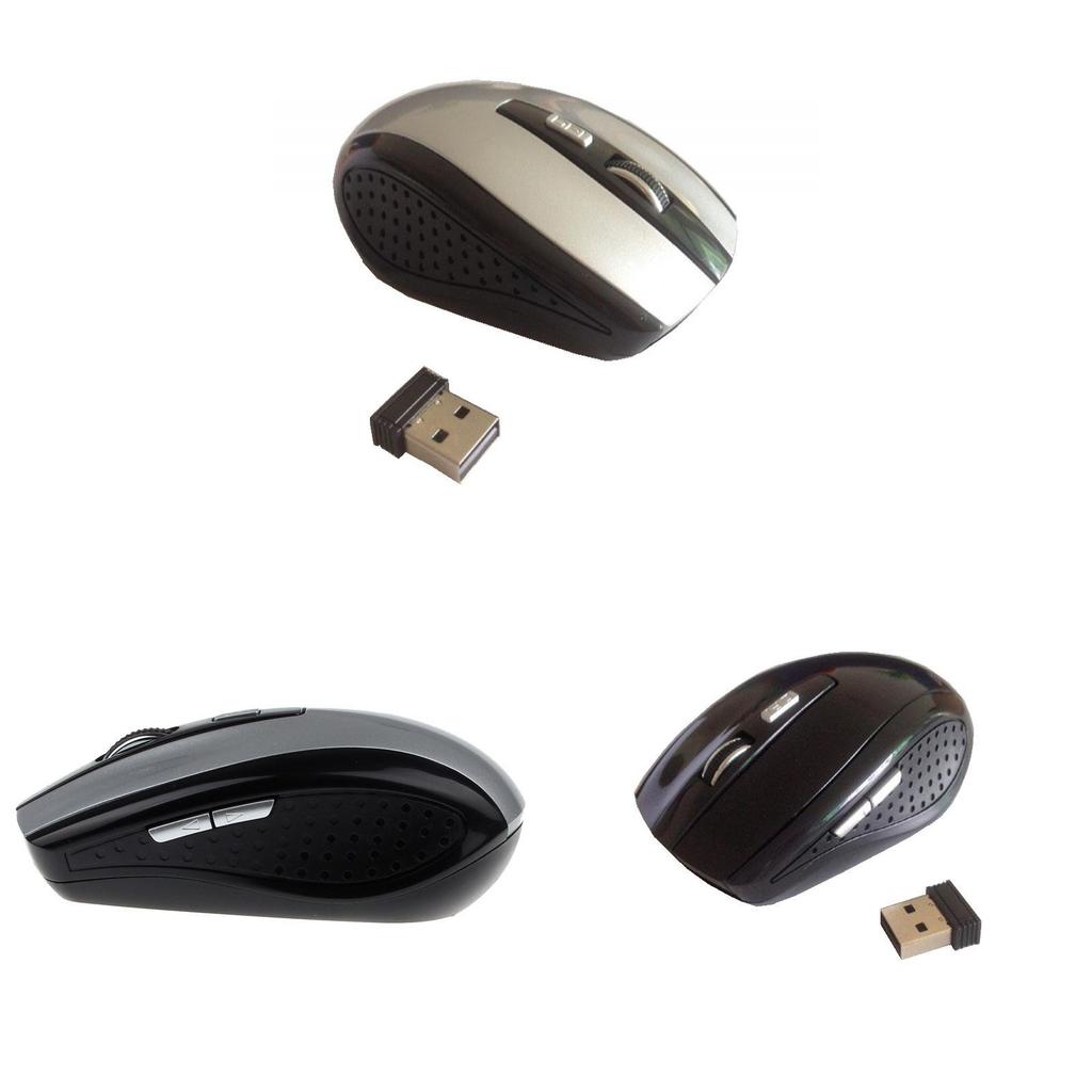 Sleek 2.4ghz Wireless Cordless Optical Scroll Dpi Mouse For Pc And Laptop Use