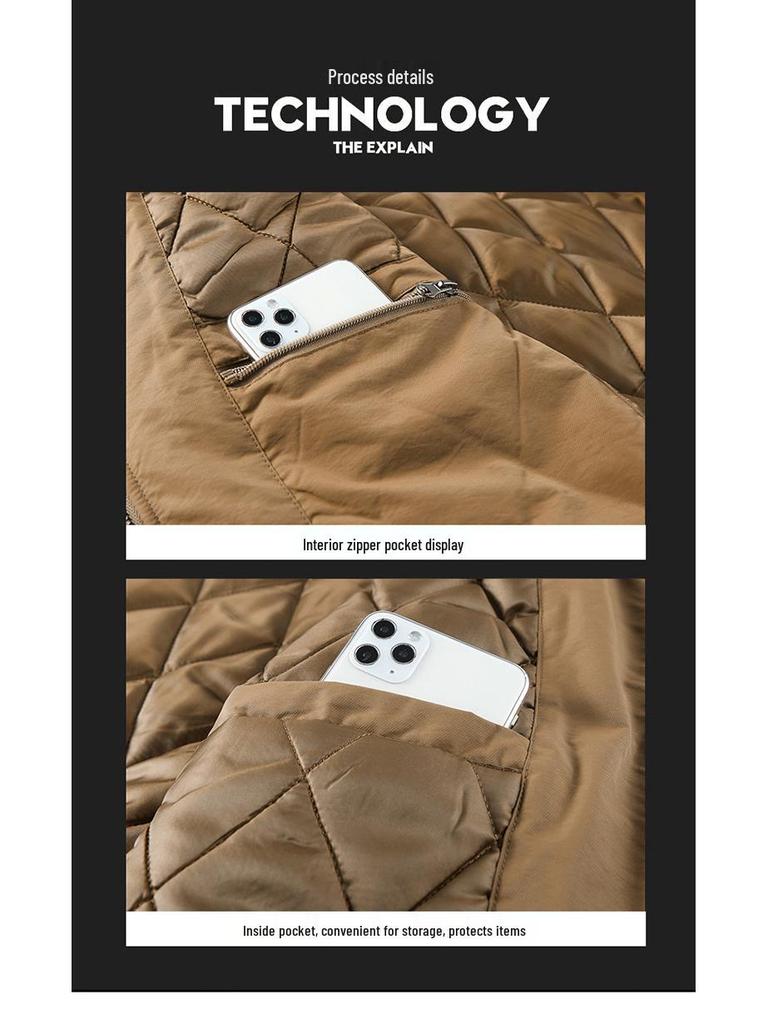 Men's Flight Jacket: Winter Thickened Velvet, Detachable Lapel, Outdoor Casual Style for Autumn & Winter