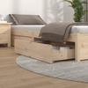 VidaXL Bed Drawers 4 Pcs Solid Pine Wood 814999