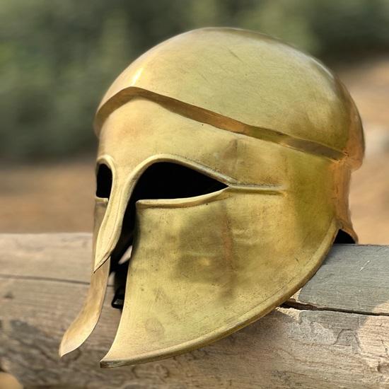 Helma Hoplite Armor Corinthian Helmet Řecká helma pro kostýmy a vystavení Nejlepší dárek
