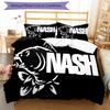 3pcs Nash Tackle Pattern Bedding Set Duvet Cover Set Includes Duvet Cover &pillowcases, Perfect All Season Bedroom Decoration & Gift