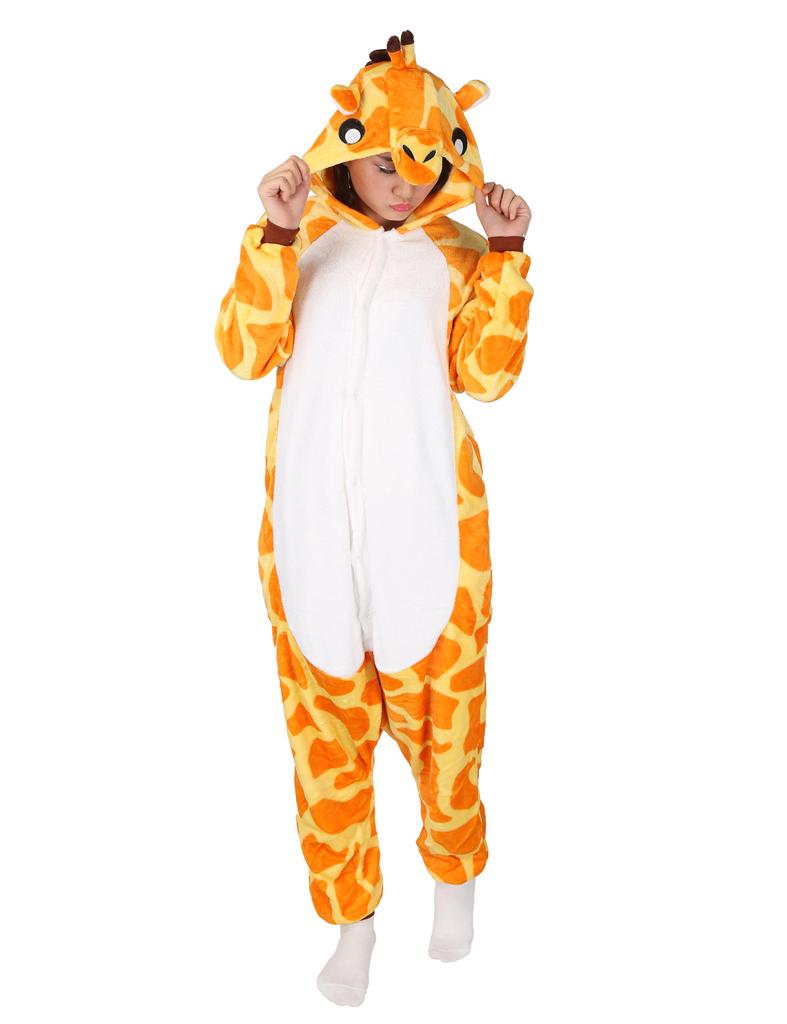 Unisex Adult Pajamas Unicorn Kigurumi Cosplay Costume Animal Sleepwear Ones-ize