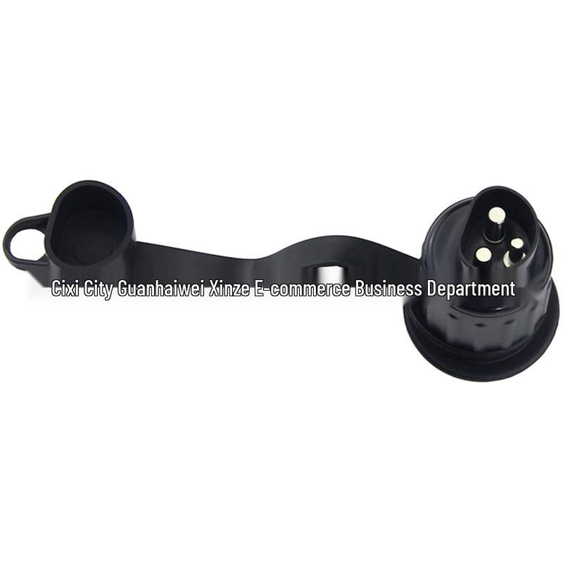 Evropský 3kolíkový napájecí konektor pro traktor, 3vodičová zástrčka a zásuvka pro zemědělská vozidla