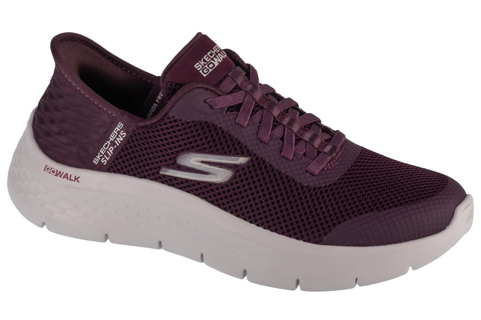 Tênis Skechers Slip-Ins: GO WALK Flex - Grand Entry, Tênis Feminino Borgonha 40 bordeaux
