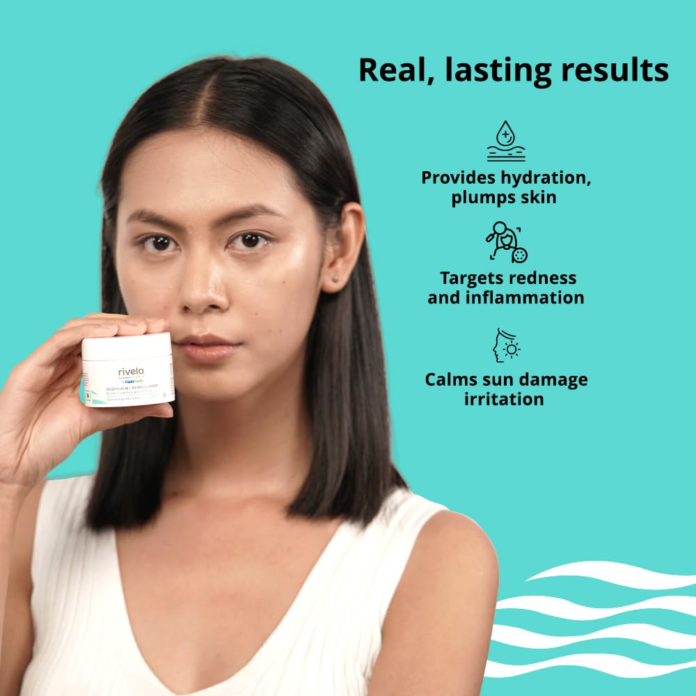 Rivela Dermascience By Cipla B5 Moisturizer Cream With 3% Sepicalm Hydrating & Plumping 50 Ml