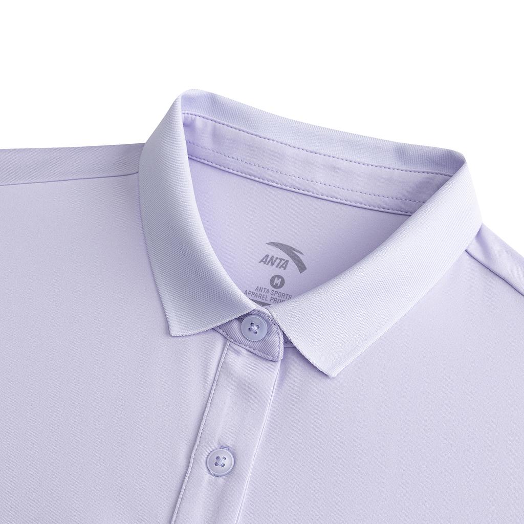 Anta Summer Polo Shirt Women tops Purple 962628103-6