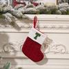 Christmas Socks Candy Boots With Small Bells Holiday Gift Bags Christmas Trees  Boots For Fireplace
