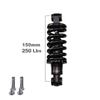 AttLvTu MTB Rear Shock Absorber, 150mm 165mm 190mm Bicycle Coil Spring Suspension, for Mountain Bike E-Bike Wheelchair