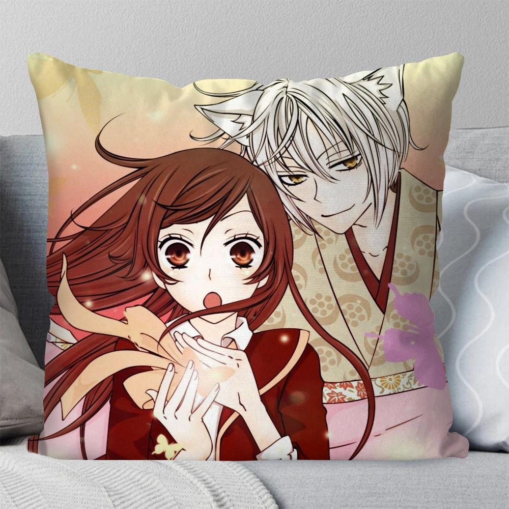 Kamisama Love Anime Pillow Case Square Pillow Bedroom Sofa Leisure Comfort Cushion Car Living Room Home Decoration 40X40