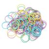 Shefun Hair Ties for Kids, Baby Hair Ties, Small Kids Hair Accessories for Girls, Black and Colorful, 100-Piece Set, JP136 (E1-color-small-100)