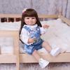 KEIUMI 55cm Reborn Girl Doll Full Silicone Vinyl Smiling Newborn Baby Doll toy Christmas Gifts Early Educational Playmate