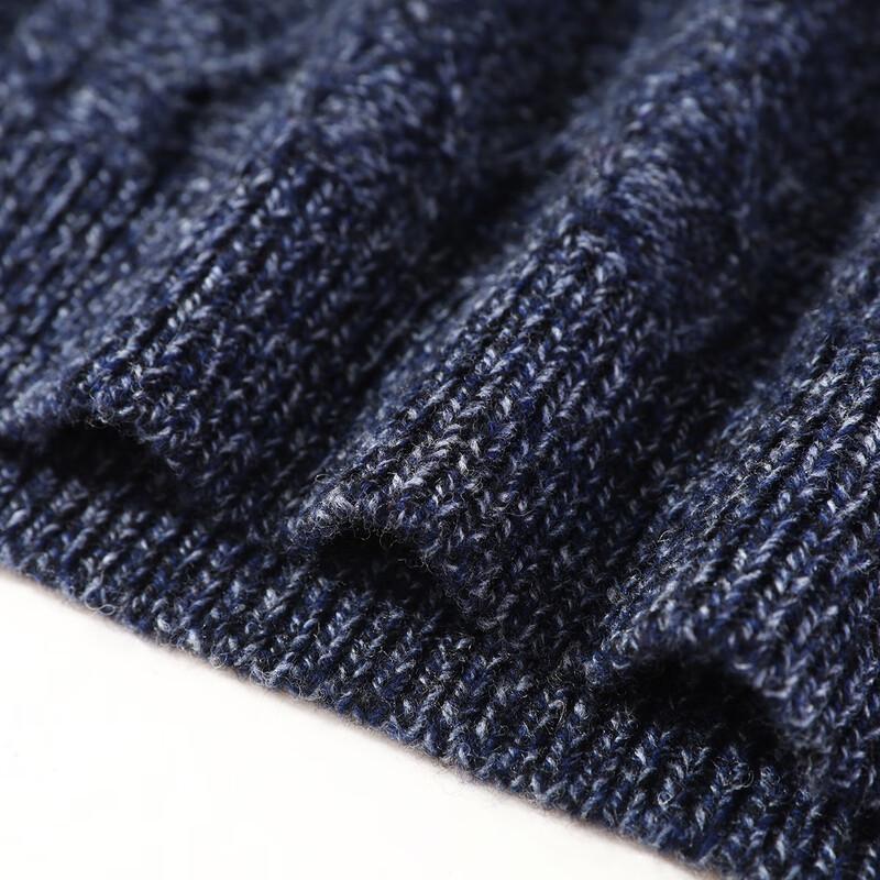Antonio Men's 100% Merino Wool Turtleneck Sweater