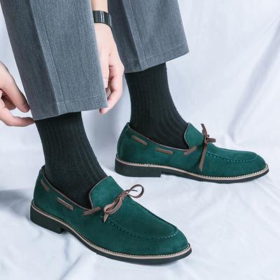Modne Mokasyny Męskie Miękkie Biznesowe Wysokiej Jakości Wiosna Jesień Zamszowe Skórzane Buty Męskie Płaskie Buty do Jazdy Mokasyny Męskie Zapatos De Hombre