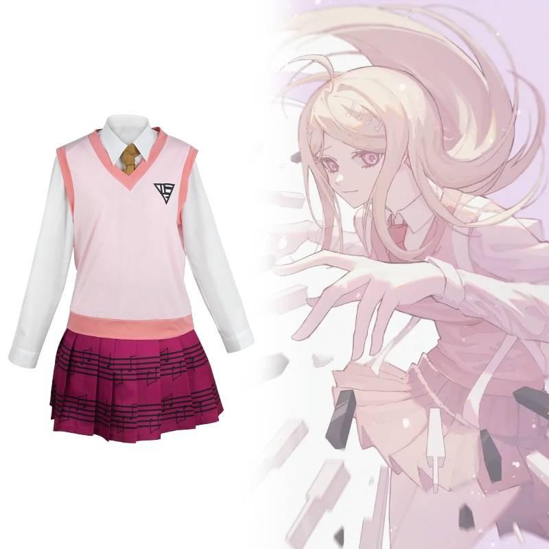 Danganronpa V3 Cosplay Costume For Women With Cotton Fabric For Anime Role Play