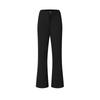 Ski Series Fashion Simple Sports Versatile Fleece Warm Woven Casual Pants Women Bottoms Deep-Black A11W546801FBK